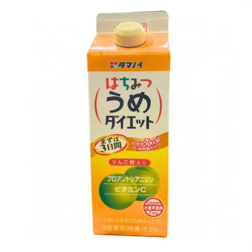 TAMANOI VINEGAR / HONEY PLUM DIET CONCENTRATE TYPE GTP / SOFT DRINK 500ml