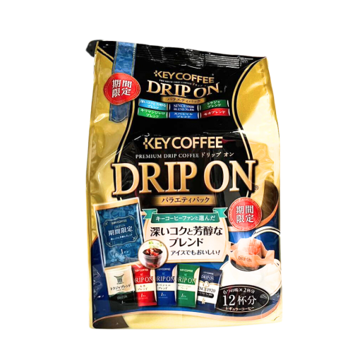 KEY COFFEE / DripOnVarietyPackwithSeasonalCoffee 8gx12