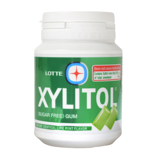 THAI LOTTE / XYLITOL GUM (LIME MINT) 58g