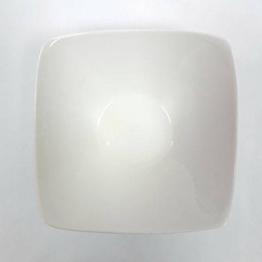 CANDO / White bone square deep bowl : PB 1p