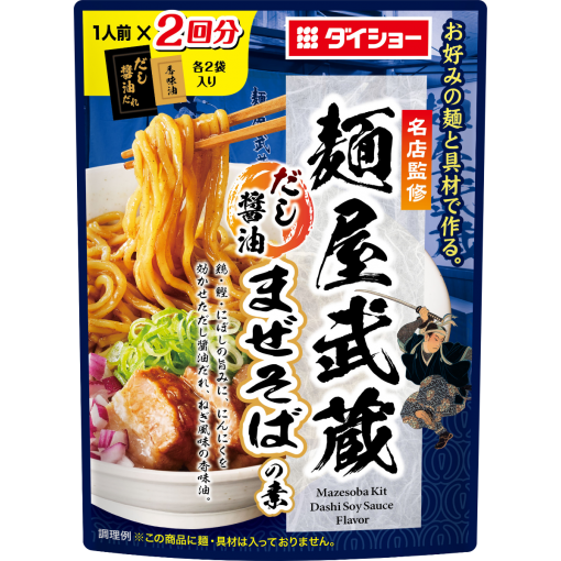 DAISHO / MENYA MUSASHI DASHI SHYOYU MAZE SOBA / RAMEN SAUCE 126g