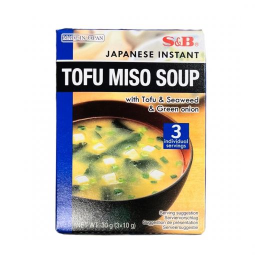 S&B / INSTANT TOFU MISO SOUP / INSTANT MISO SOUP 30g