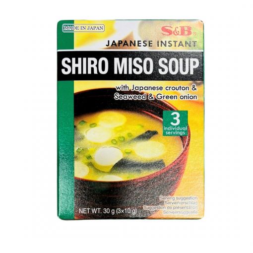 S&B / INSTANT WHITE MISO SOUP 30g