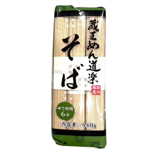 SHIRAISHI / DRIED NOODLES (ZAOU MEN DOURAKU BUCKWHEAT NOODLE) 90gx6