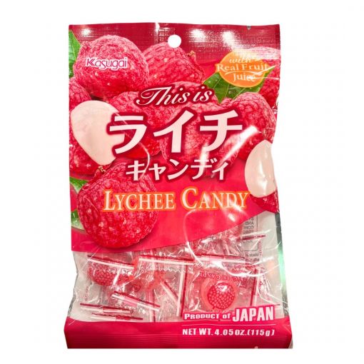 KASUGAI SEIKA / A LYCHEE CANDY 115g