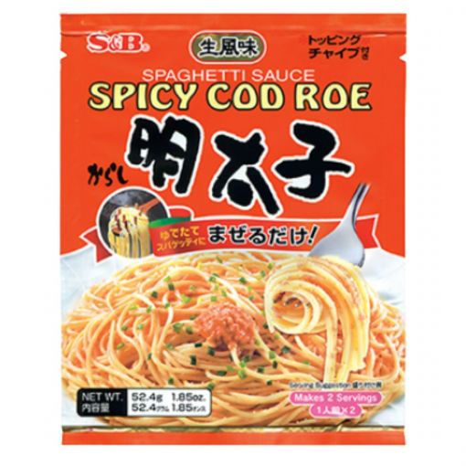 S&B / SPAGHETTI SAUCE SPICY COD ROE MENTAIKO / PASTA SAUCE 52.4g