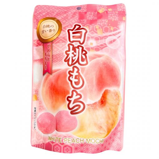 SEIKI / WHITE PEACH MOCHI / RICE CAKE 130g