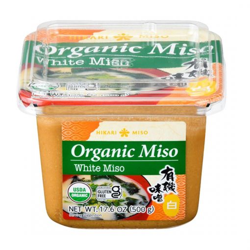 HIKARI MISO / ORGANIC MISO WHITE / SOYBEAN PASTE 500g