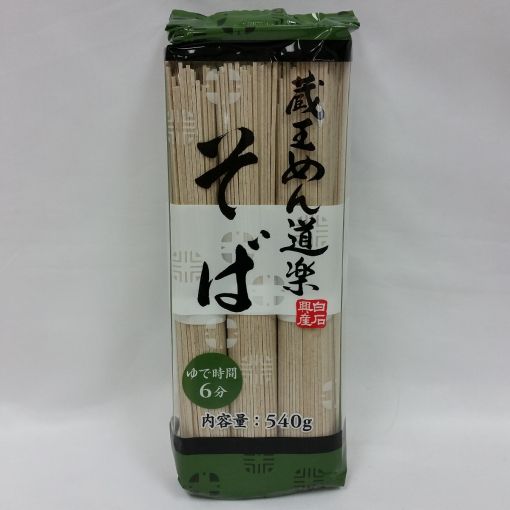 SHIRAISHI / DRIED NOODLES (ZAOU MEN DOURAKU BUCKWHEAT NOODLE) 90gx6
