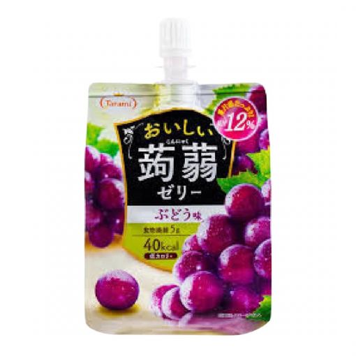 TARAMI / JELLY (KONJAC JELLY GRAPE) 150g