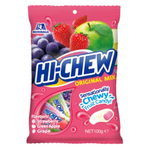 MORINAGA SEIKA / HI-CHEW BAG (ORIGINAL MIX) NEW 100g