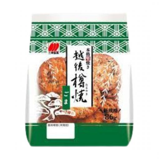 SANKO SEIKA / ECHIGO TARUYAKI SESAMI / RICE CRACKER 86g