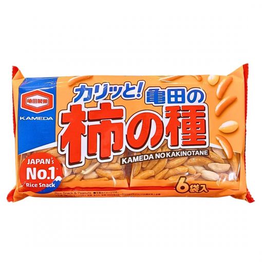 KAMEDA SEIKA / KAKI NO TANE 6P / RICE CRACKER 180g