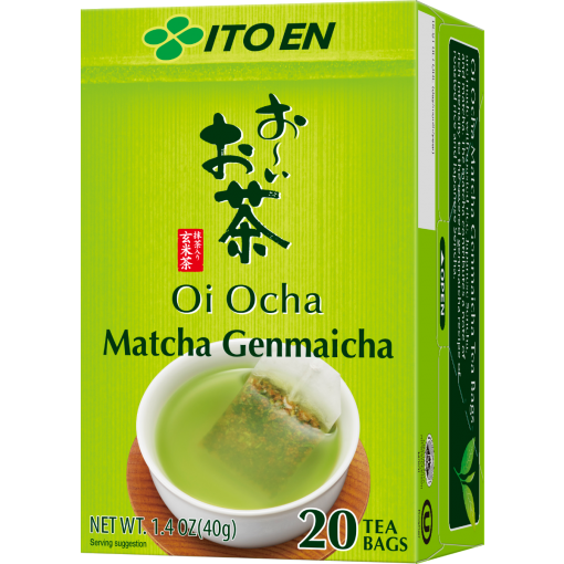 ITOEN / GREEN TEA WITH ROASTED RICE BAG(OH-I OCHA) 2gx20