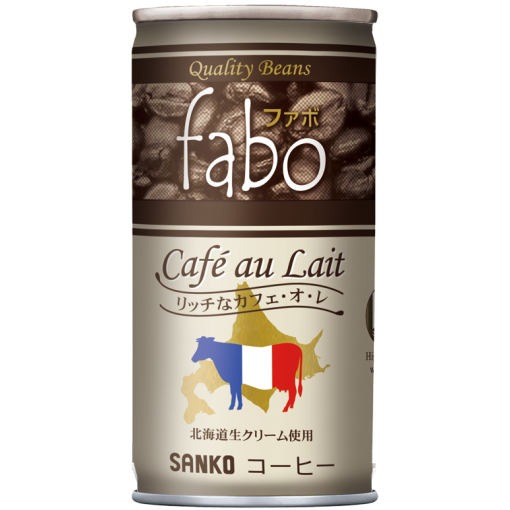 SANKO / FABO RICH CAF? AU LAIT / COFFEE 185g