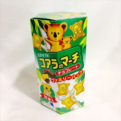 THAI LOTTE / CHOCOLATE SNACK (KOALA NO MARCH FAMILY PACK CHOCOLATE) 195g