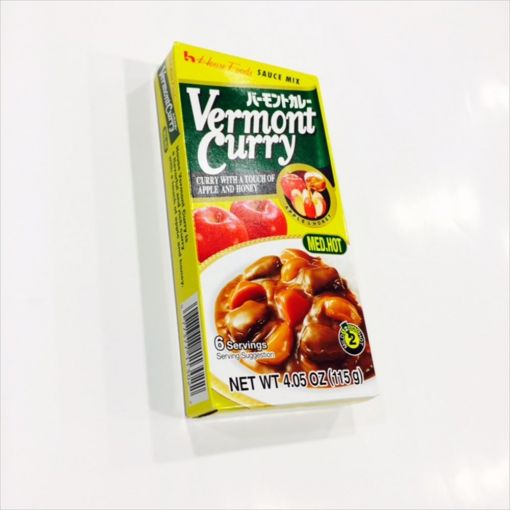 HOUSE / CURRY ROUX MEDIUM HOT(VERMONT CURRY) 115g