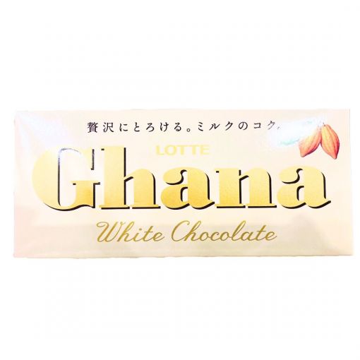 LOTTE / GHANA WHITE CHOCOLATE  / CHOCOLATE 45g