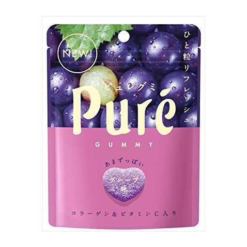 KANRO / GUMMY GRAPE (PURE GUMI) 56g