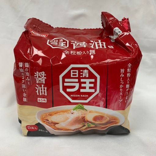 NISSIN / INSTANT NOODLE SOYSAUCE (RAO) 101gx5